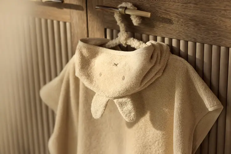 Jollein Terry Cloth Bath Poncho – Miffy Warm Sand
