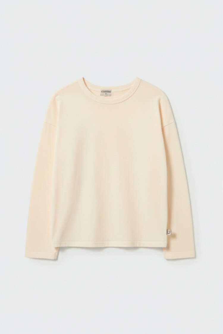 COZMO Basic Slub T-shirt - Ivory