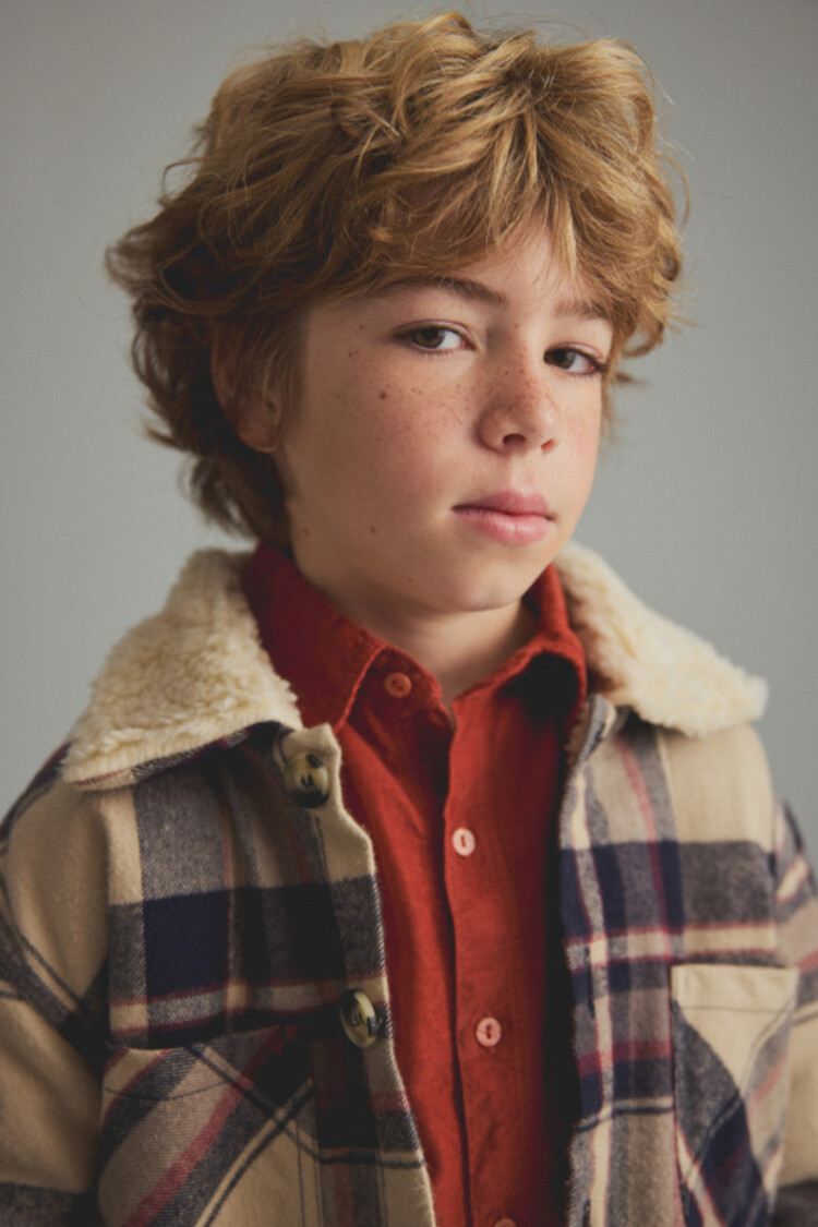 COZMO Turin Corduroy Shirt - Ginger