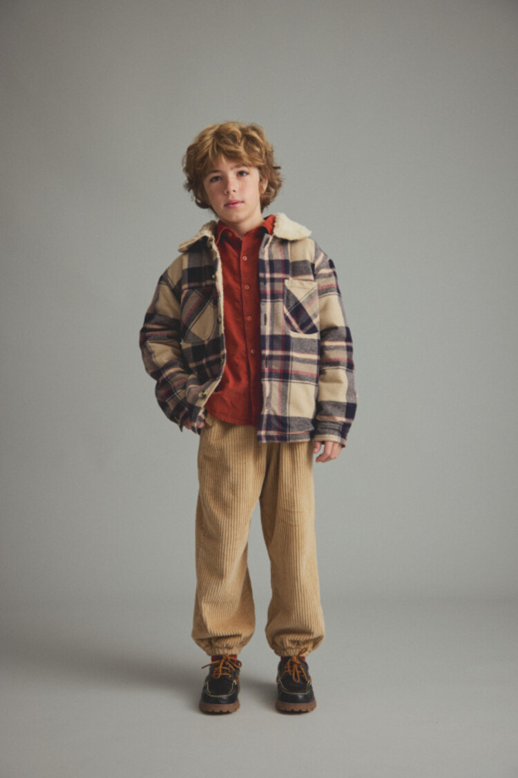 COZMO Turin Corduroy Shirt - Ginger