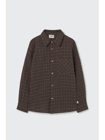 COZMO Turin Check Shirt - Brown