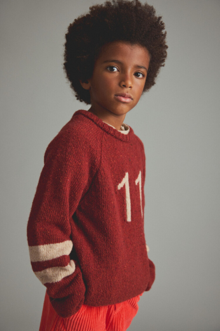 COZMO Arles Sweater Eleven - Ginger