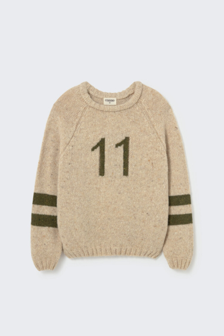 COZMO Arles Sweater Eleven - Stone