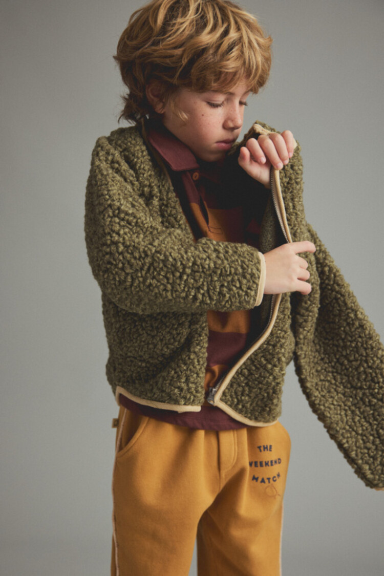 COZMO Hugo Sherpa Jacket - Green