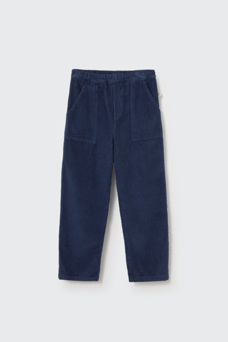 COZMO Salem Wide Corduroy Pants - Navy