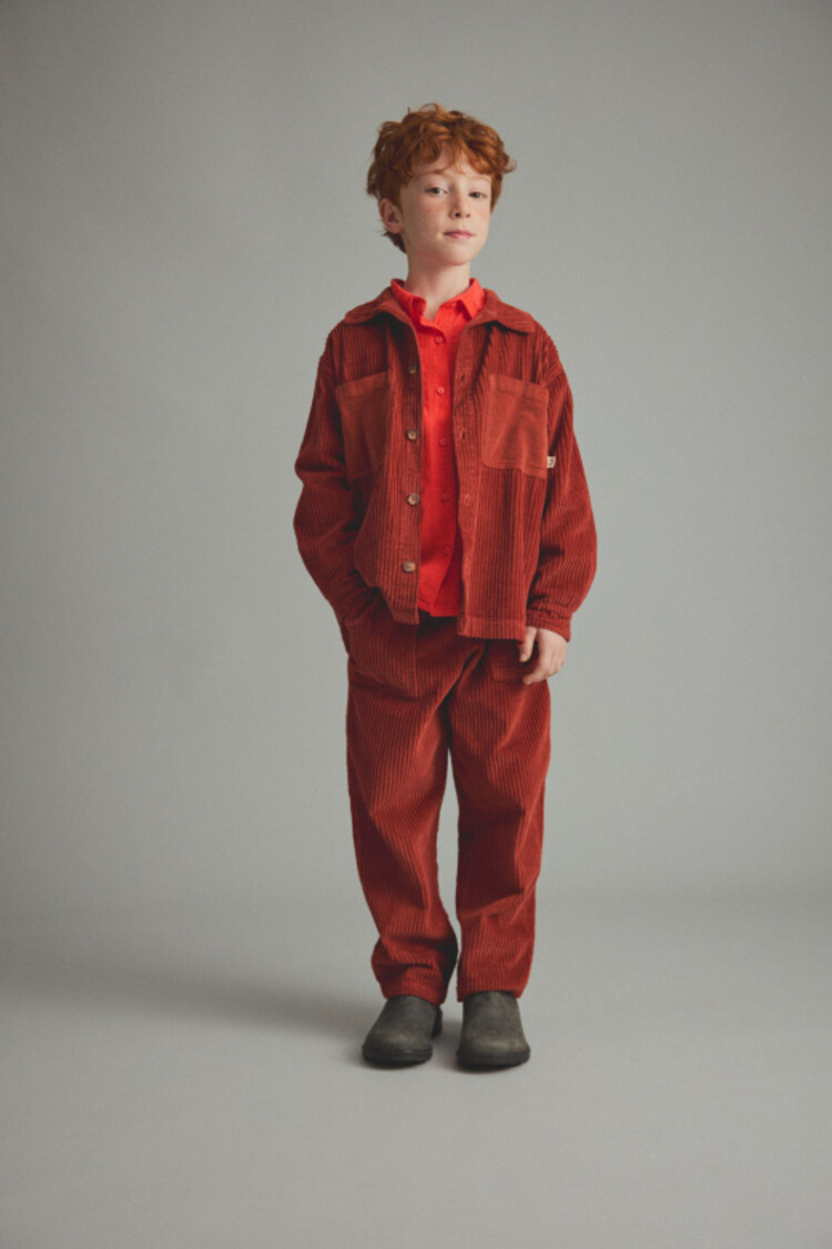 COZMO Salem Wide Corduroy Pants - Ginger