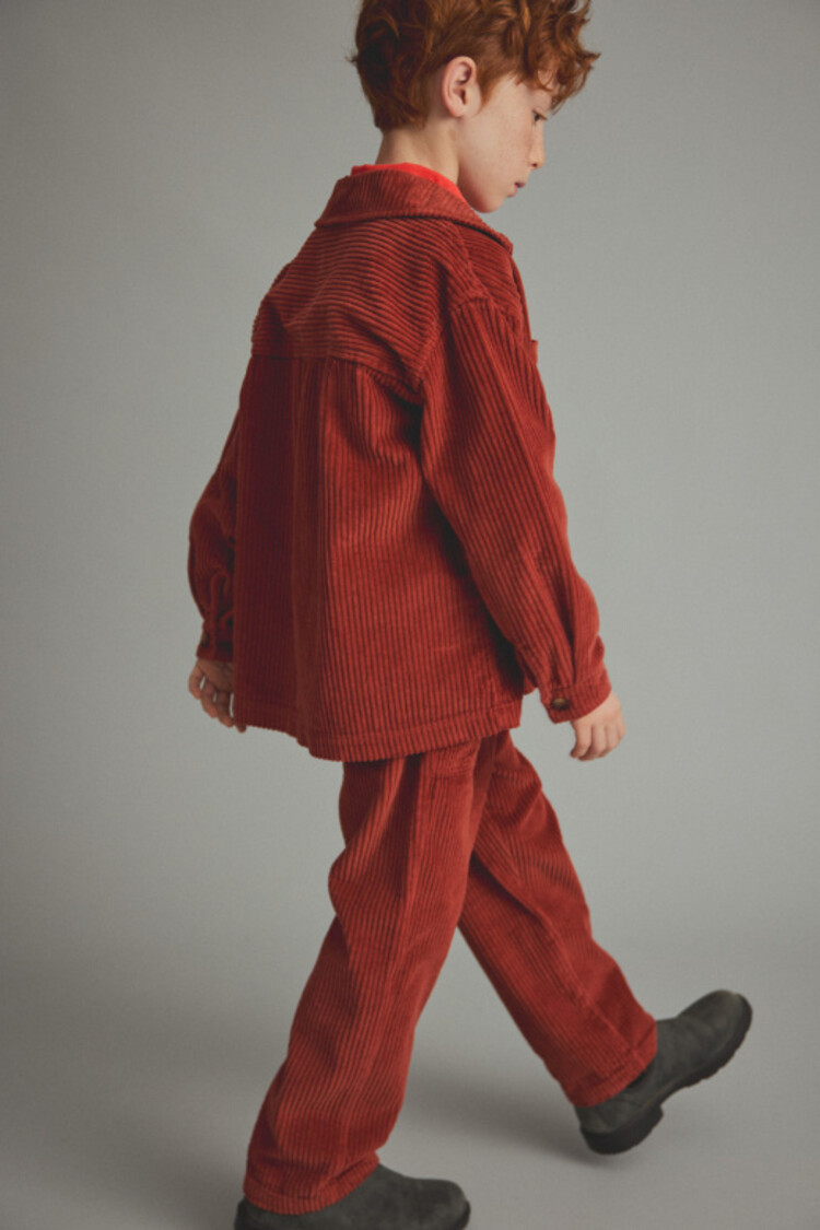 COZMO Salem Wide Corduroy Pants - Ginger