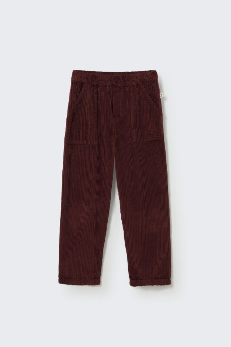 COZMO Salem Wide Corduroy Pants - Chocolate