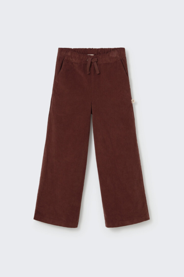 COZMO Arlet Wide Leg Pants - Chocolate