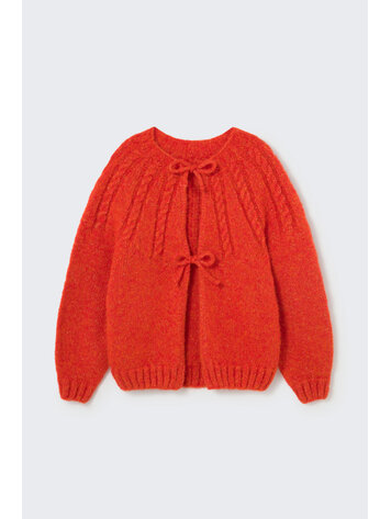 COZMO Loira Cardigan - Spicy Orange