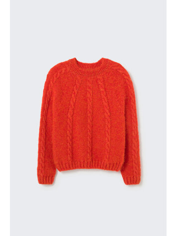 COZMO Alba Knit Sweater - Shimmer Spicy