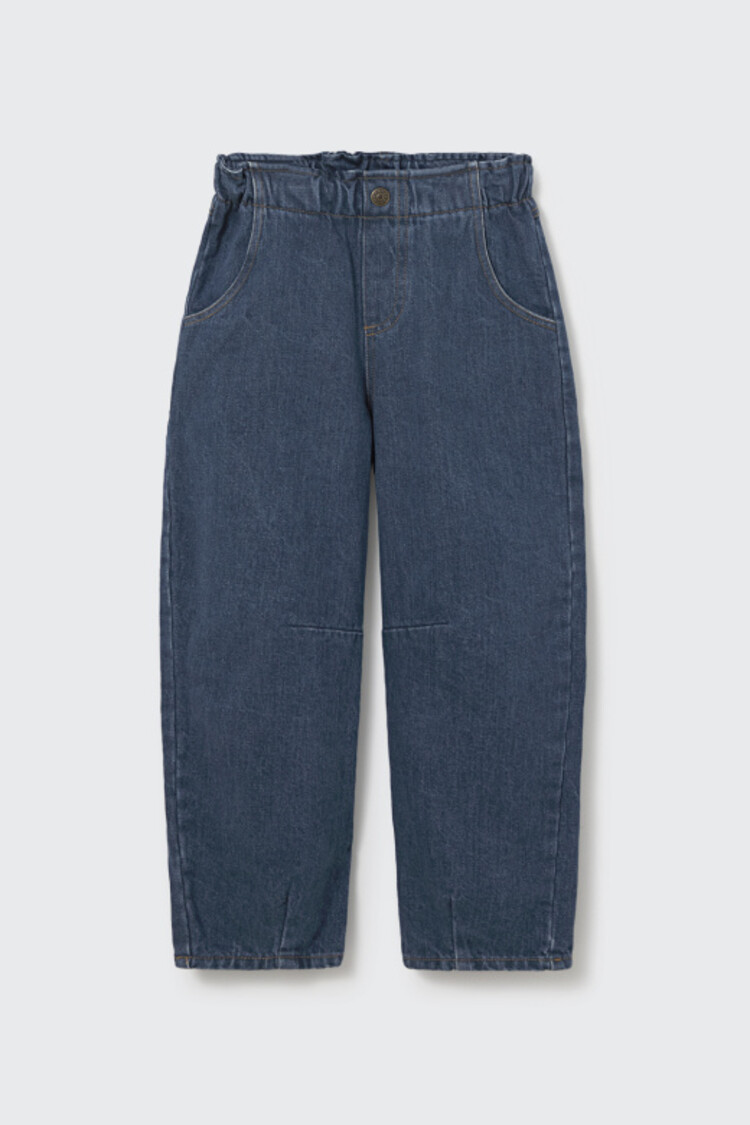 COZMO Atenas Denim Paperbag Pants - Denim