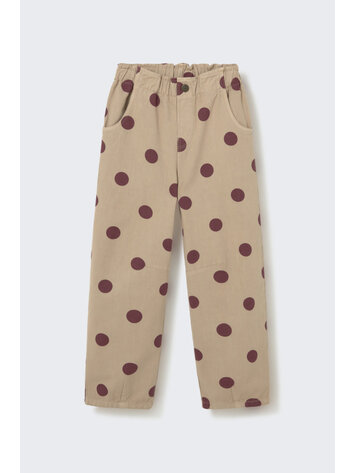 COZMO Atenas Polka Dott Pants - Stone