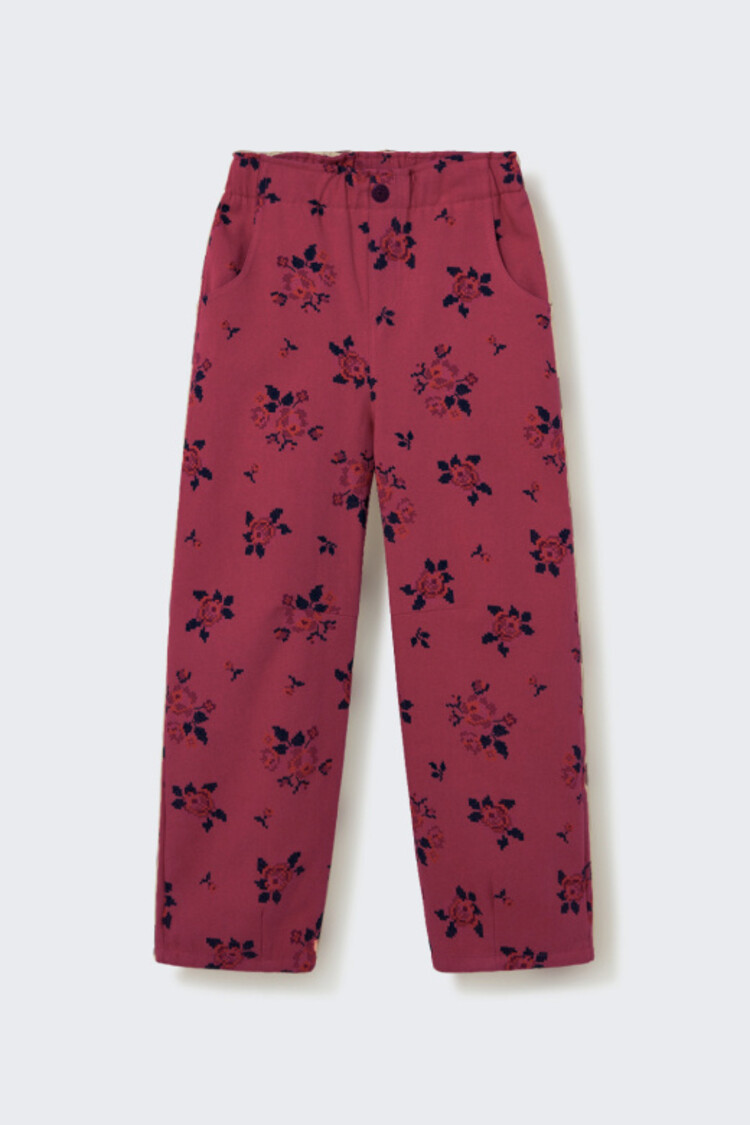 COZMO Atenas Floral Pants - Prune Cross