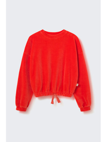 COZMO Fara Bow Sweatshirt - Spicy Orange