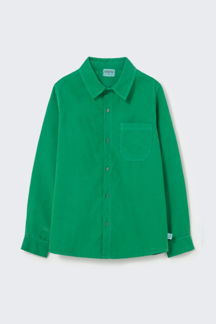 COZMO Turin Corduroy Shirt - Grass