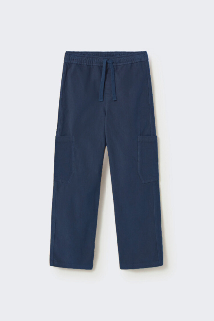 COZMO Blas Corduroy Cargo Pants - Navy