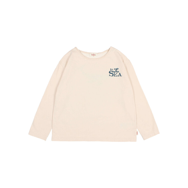 Buho Whale T-shirt - Natural