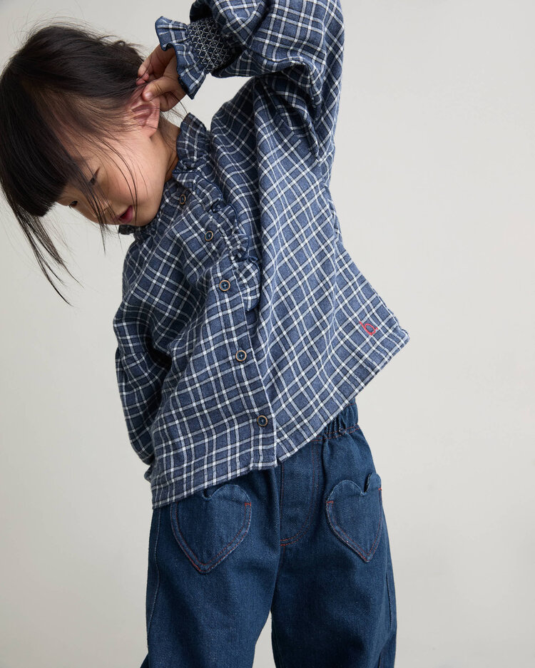 Buho Denim Girly Pants - Denim