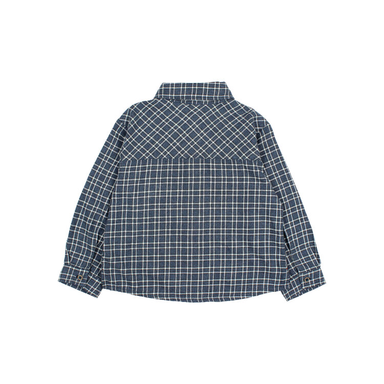 Buho Tartan Shirt - Navy