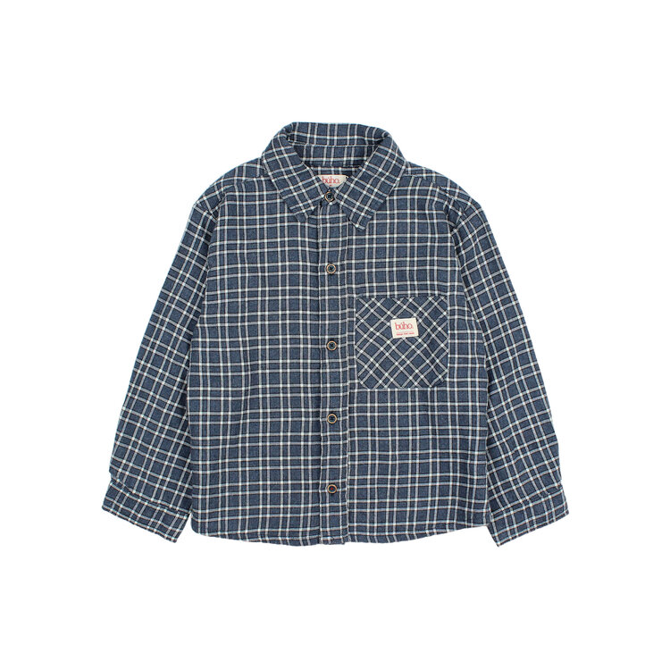 Buho Tartan Shirt - Navy