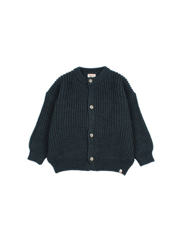 Buho Soft Knit Cardigan - Whale