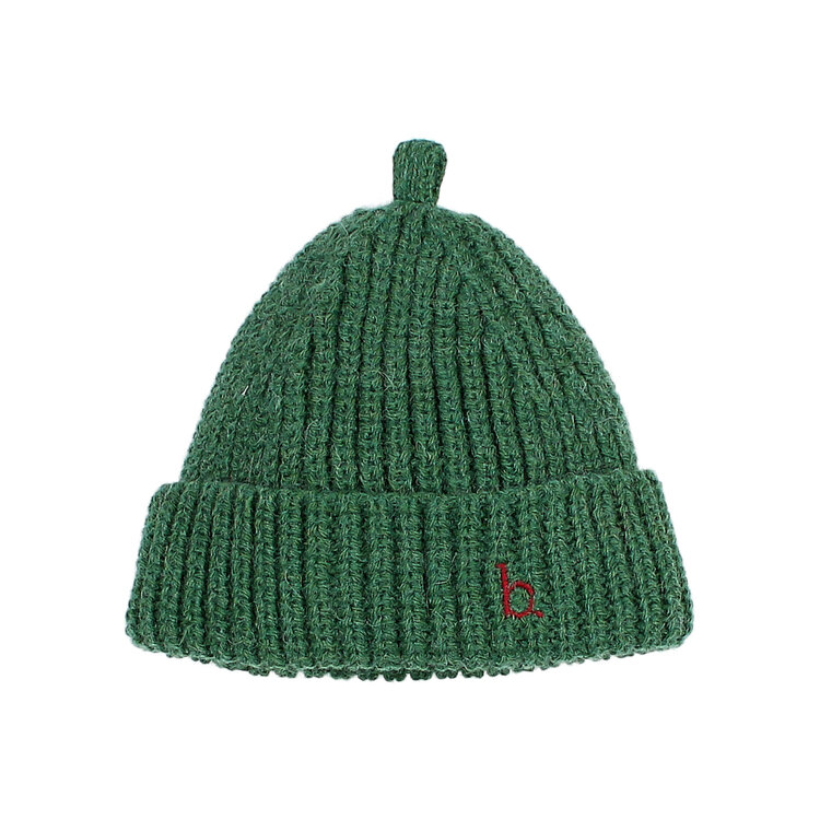 Buho Soft Knit Beannie - Forest Green