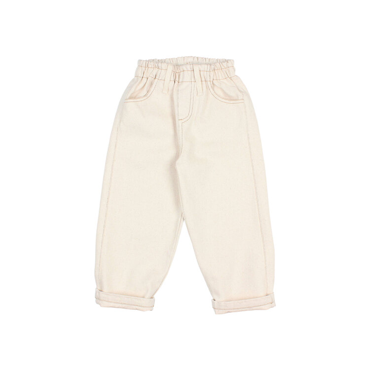 Buho Twill Pants - Ecru