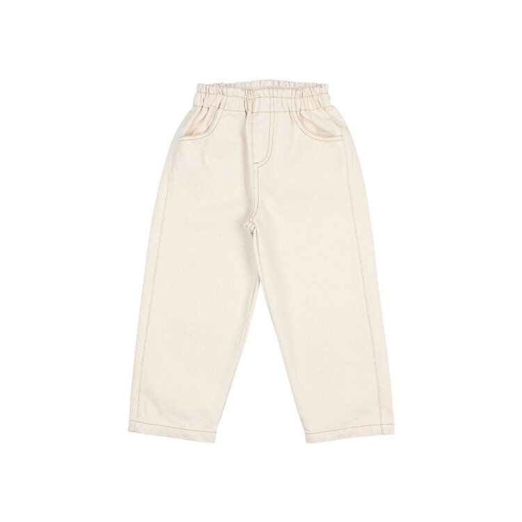 Buho Twill Pants - Ecru