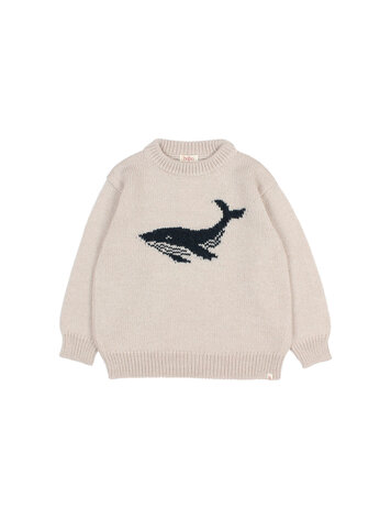 Buho Whale Jumper - Natural