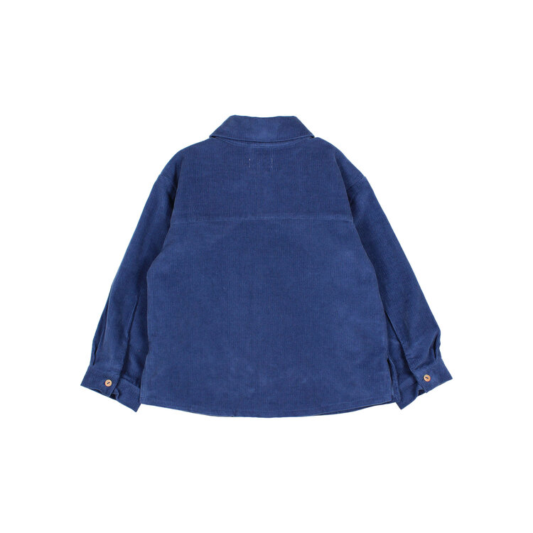 Buho Soft Velour Shirt - Marine