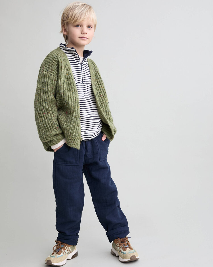 Buho Casual Pants - Navy