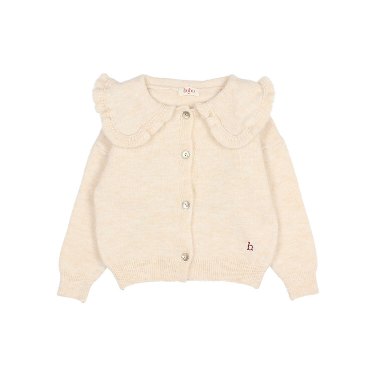 Buho Girly Cardigan - Ecru