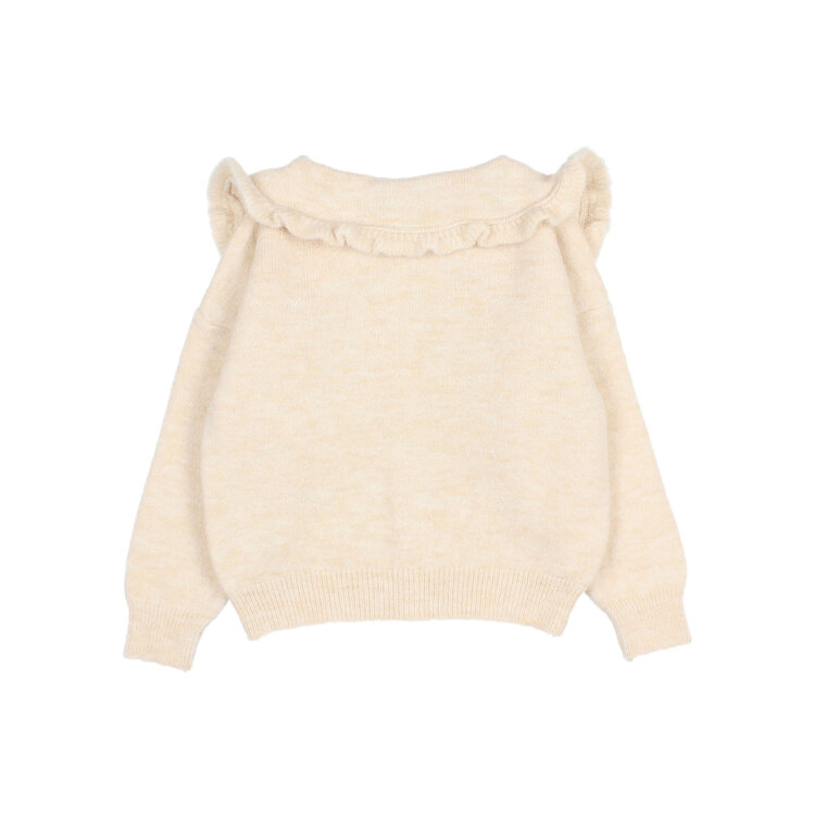 Buho Girly Cardigan - Ecru