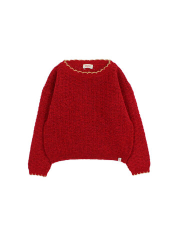 Buho Girly Jumper - Cherry