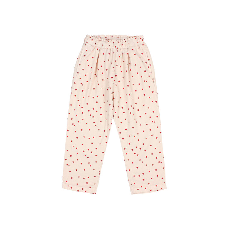 Buho Mini Cuore Pants - Cream Pink