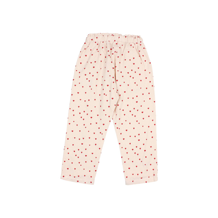 Buho Mini Cuore Pants - Cream Pink