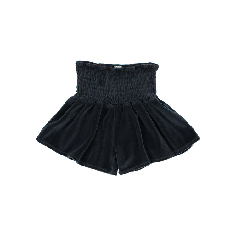 Buho Velvet Skirt-short - Whale