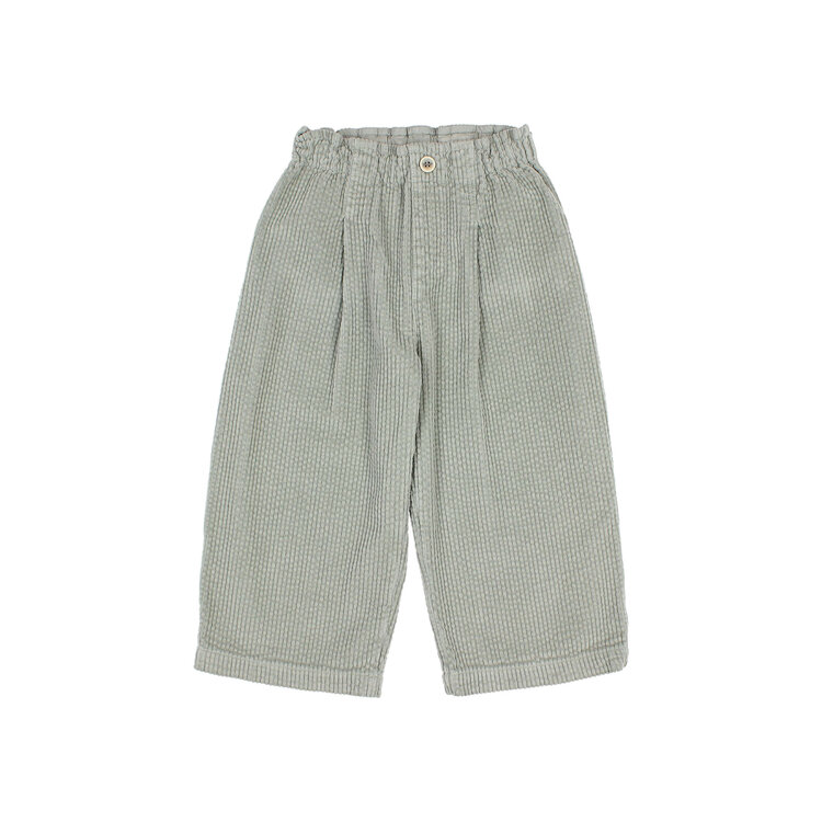 Buho Corduroy Girly Pants - Eucalyptus