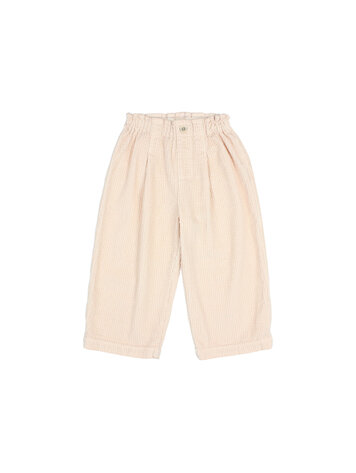 Buho Corduroy Girly Pants - Cream Pink