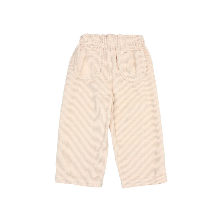 Buho Corduroy Girly Pants - Cream Pink