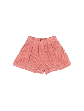 Buho Corduroy Skirt-short - Peony