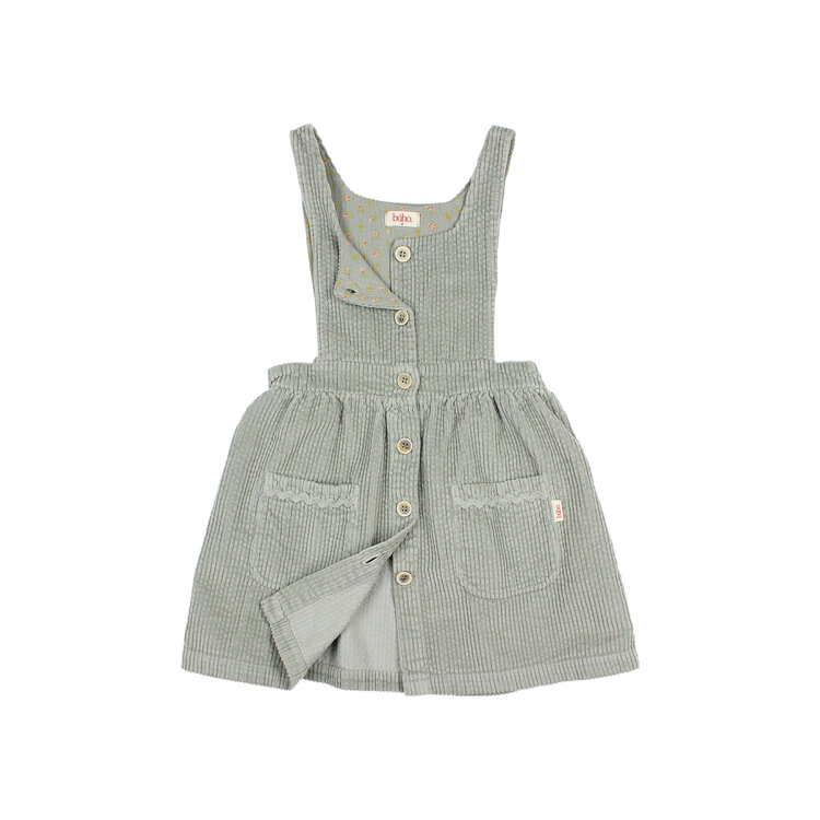 Buho Corduroy Dress - Eucalyptus