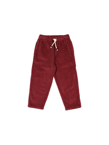 Buho Corduroy Pants - Pomegranate