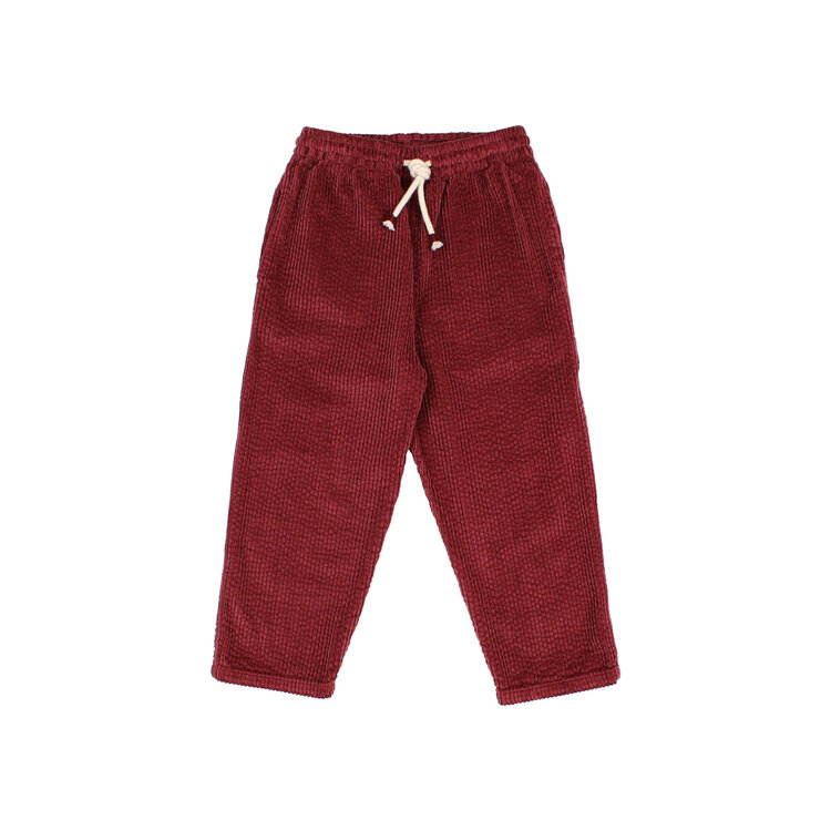 Buho Corduroy Pants - Pomegranate