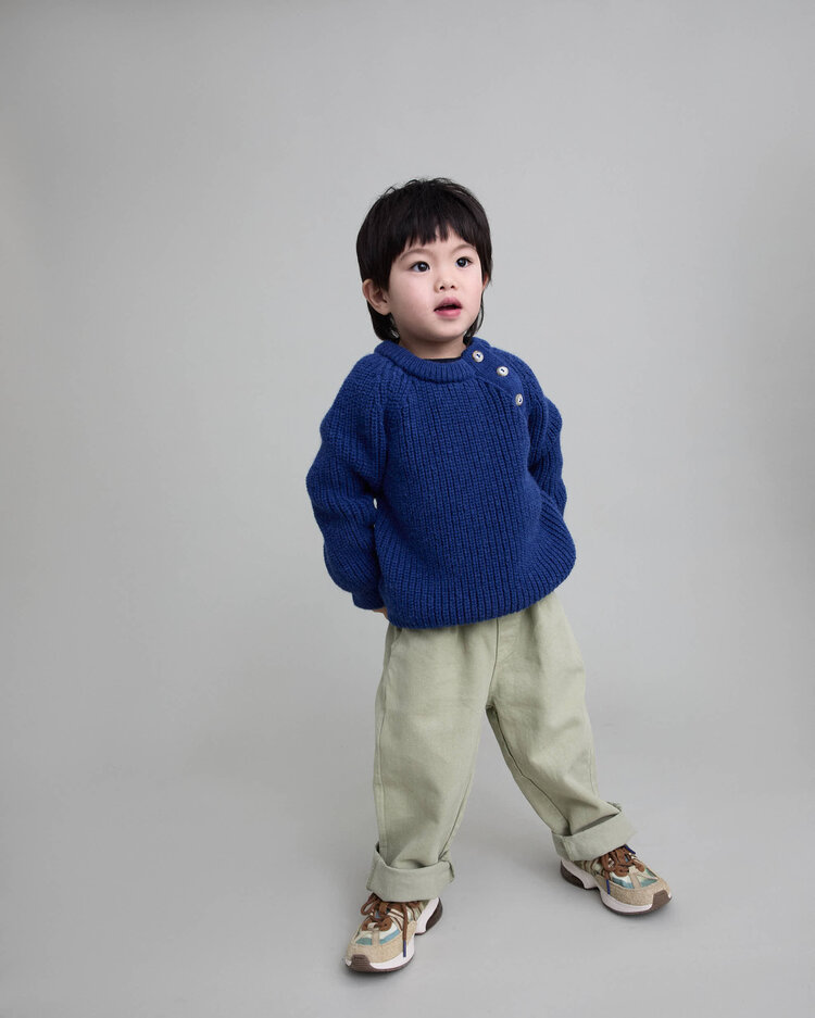 Buho Drill Pants - Green Tea