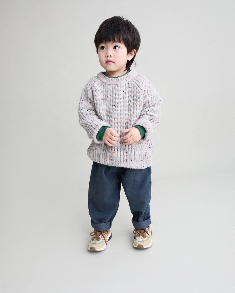 Buho Drill Pants - Whale