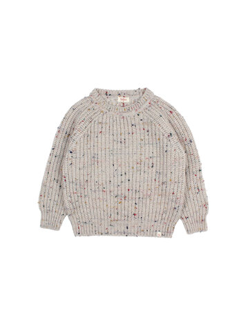 Buho Botonato Jumper -  Pearl Grey