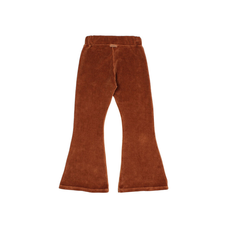 Buho Velvet Legging Flare - Cookie
