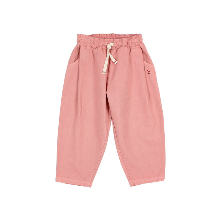 Buho Drill Girly Pants - Peony